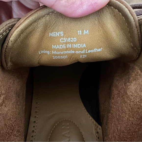 Cole Haan Chukka Boot Brown Leather Lace up Boots Size 11 M - Picture 12 of 12